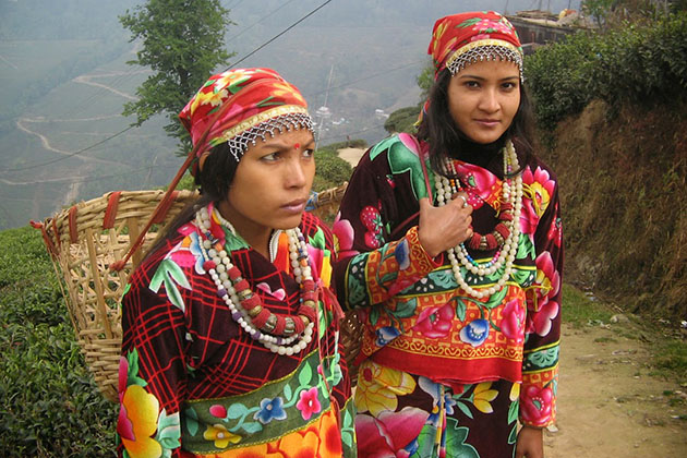 Nepal Traditional Costumes Dress for Male Female Children