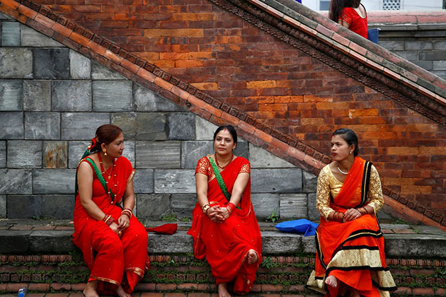 simple nepali girls