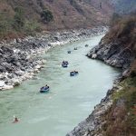 Rafting in Trishuli River