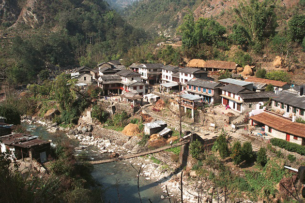 The village of Birethanti