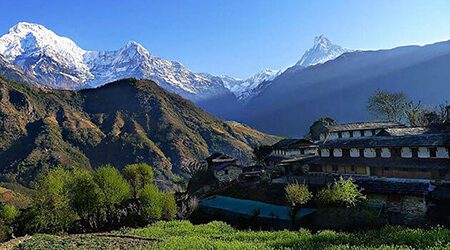 ghandruk nepal trekking tours