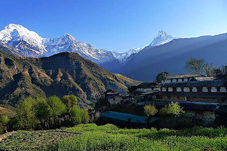 ghandruk trek - nepal trekking tour