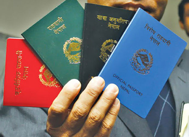 passport and visa - nepal tour itineraries