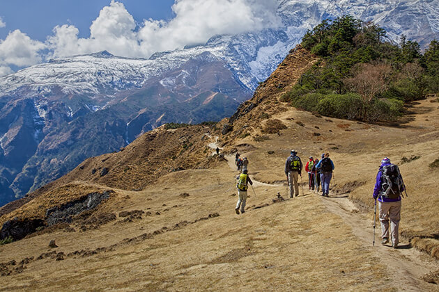 namche - nepal everest trekking