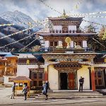 samagaun village - manaslu circuit trek route