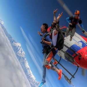Pokhara Skydive - nepal adventure tours