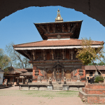 Nagarkot halt - nepal cycling trip