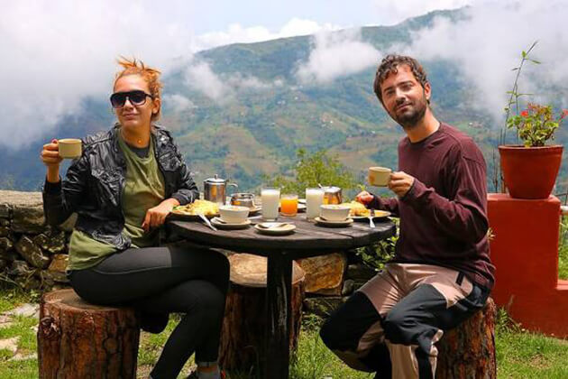 Nagarkot - honeymoon in nepal